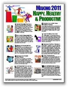 mental health wellness handouts tip sheets
