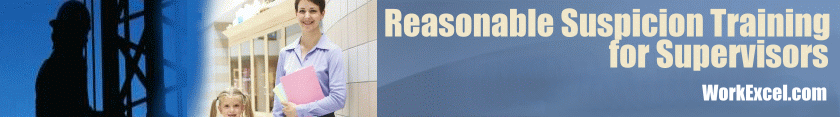 Reasonable Suspicion Training Information Header