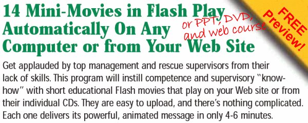 supervisor training powerpoint dvd online